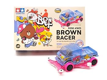 ミニ四駆 韓国ラインフレンズ ブラウンRACER 4セット 0d75d3e6abc94dafb39adae55fb601